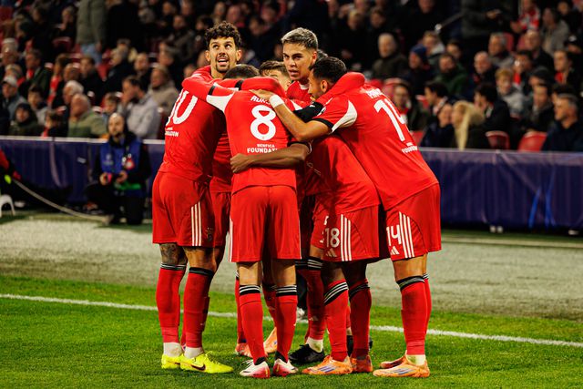 Benfica procura a segunda vitória na Liga dos Campeões, na receção ao Nápoles — Foto: IMAGO