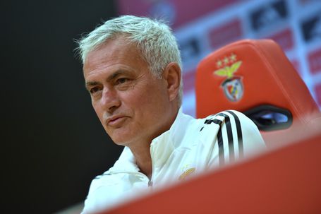 José Mourinho, treinador do Benfica - Foto Miguel Nunes