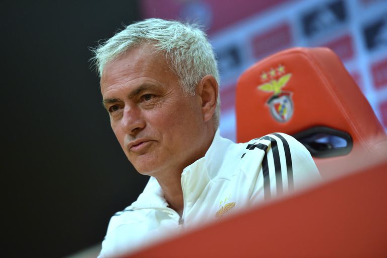 José Mourinho, treinador do Benfica - Foto Miguel Nunes