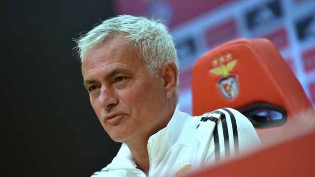 José Mourinho, treinador do Benfica - Foto Miguel Nunes