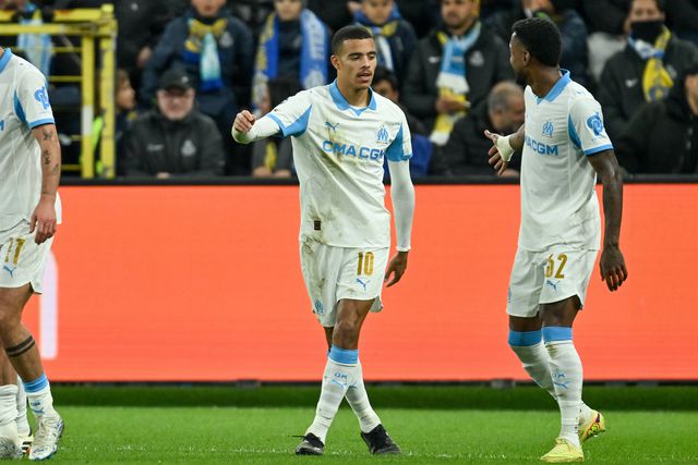 Greenwood foi o herói do Marselha em casa do St. Gilloise, com dois golos