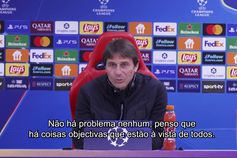 «No final que vença o melhor», atira Antonio Conte