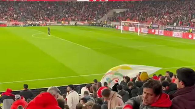 A festa benfiquista após a reviravolta