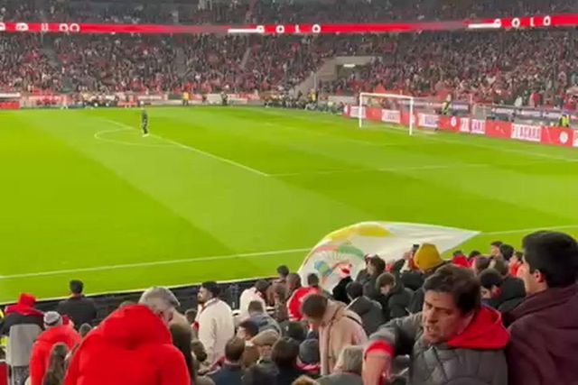 A festa benfiquista após a reviravolta