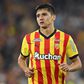 Abdukodir Khusanov, defesa do Lens durante um jogo da Ligue 1