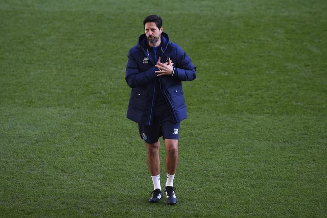 FC PORTO FUTEBOL - Vitor Bruno no treino aberto do FC Porto no estadio do Dragao Domingo 29 de Dezembro de 2024 (ANDRE ALVES/GRAFISLAB)