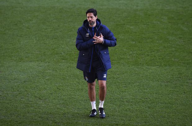 FC PORTO FUTEBOL - Vitor Bruno no treino aberto do FC Porto no estadio do Dragao Domingo 29 de Dezembro de 2024 (ANDRE ALVES/GRAFISLAB)
