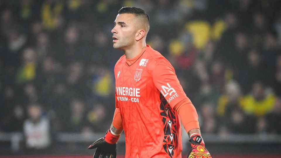 Anthony Lopes em ação pelo Nantes