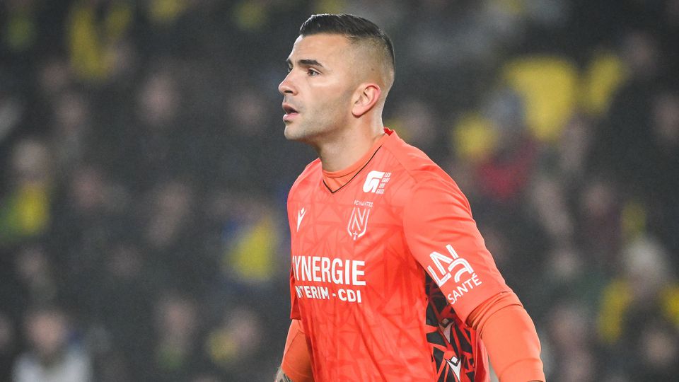 Anthony Lopes em ação pelo Nantes