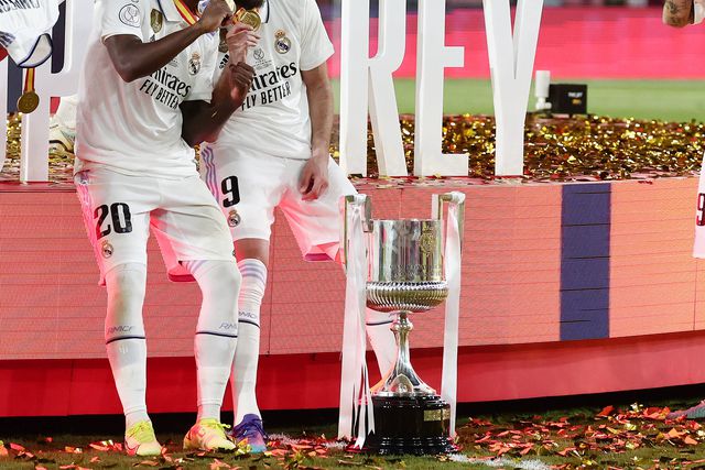 Vinícius Júnior e Benzema juntos no Real Madrid