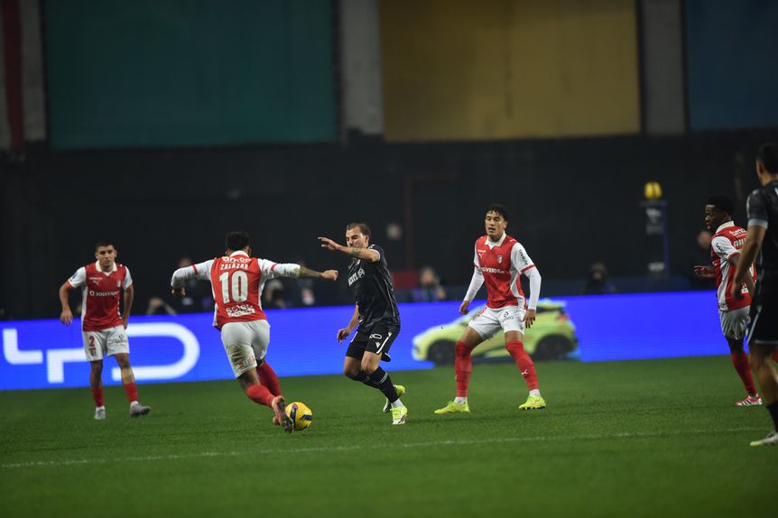 Samu marcou o golo do empate, com um pontapé da marca dos 11 metros - Foto: Miguel Nunes