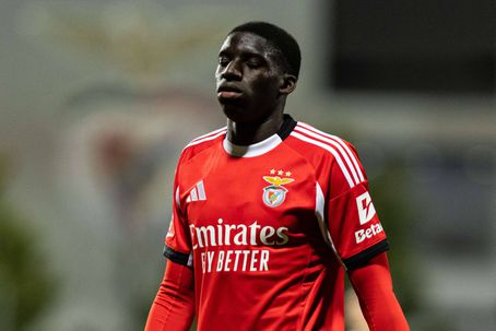 Daniel Banjaqui já jogou pela equipa principal do Benfica - foto: IMAGO