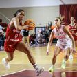 Maria Bettencourt foi a melhor marcadora das águias com 16 pontos     Fotografia FPB