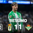 Betis resgata um ponto em Oviedo (resumo)