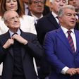 Florentino Pérez ao lado de Joan Laporta