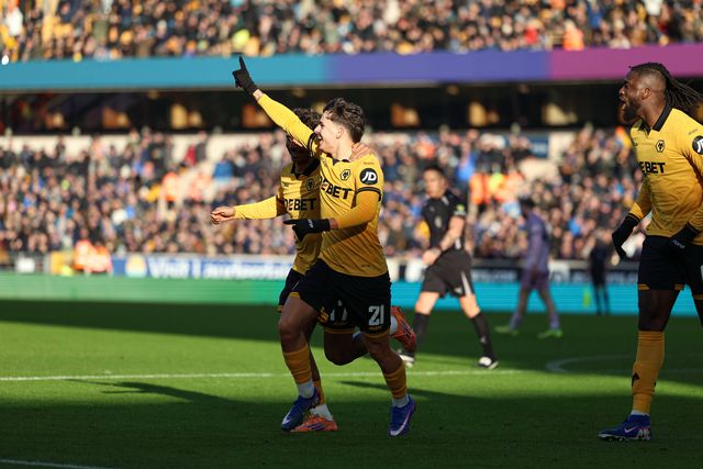 Rodrigo Gomes festeja golo