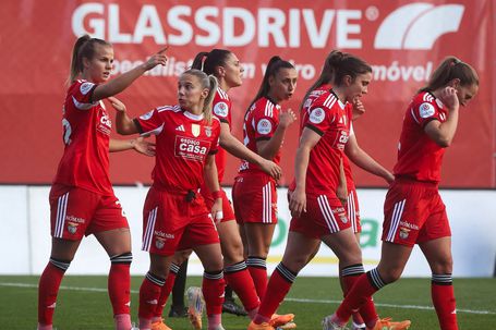 Anna Gasper marcou o primeiro golo da vitória do Benfica sobre o Rio Ave - Foto: Benfica