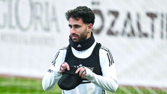 Rafa, 32 anos, quer deixar o Besiktas, apesar de ter contrato até 2027 — Foto: IMAGO