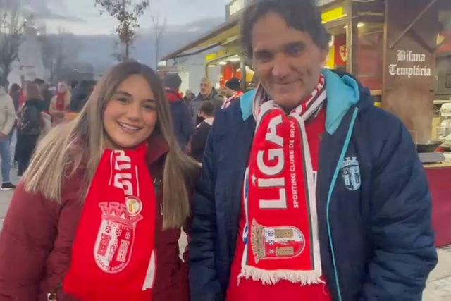 Confiança e ambição dos adeptos do SC Braga para um jogo «especial»