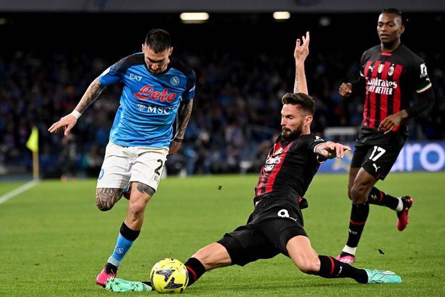 Milan-Nápoles: equilíbrio total nas últimas cinco épocas