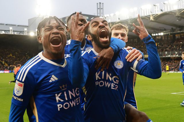 Golo de Ricardo Pereira com assistência de Fatawu na vitória do Leicester