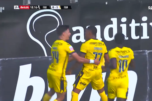 Vídeo: Sorriso estreia-se no Famalicão com golaço