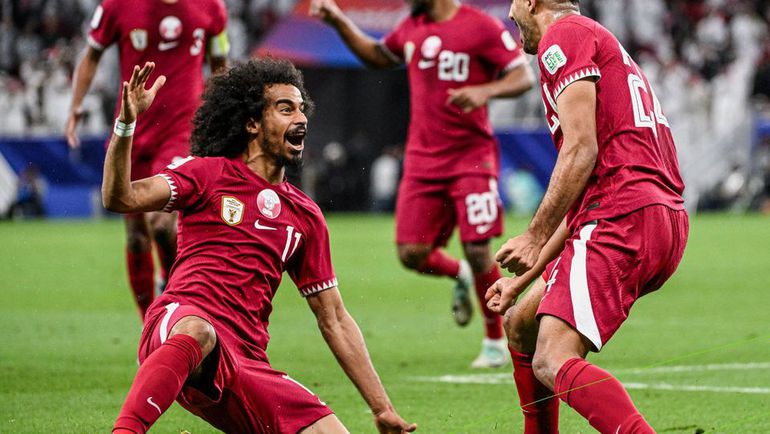 Catar bate Jordânia com hat-trick de penáltis e é bi-campeão da Ásia