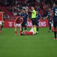 Manu Silva lesionou-se no primeiro jogo pelo Benfica na Luz (foto: Miguel Nunes)