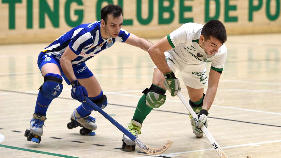 Jogo de hóquei em patins entre o FC Porto e o Sporting (2024/25). Foto FPP