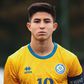 Dastan Satpaev, reforço do Chelsea, com a camisola da seleção do Cazaquistão