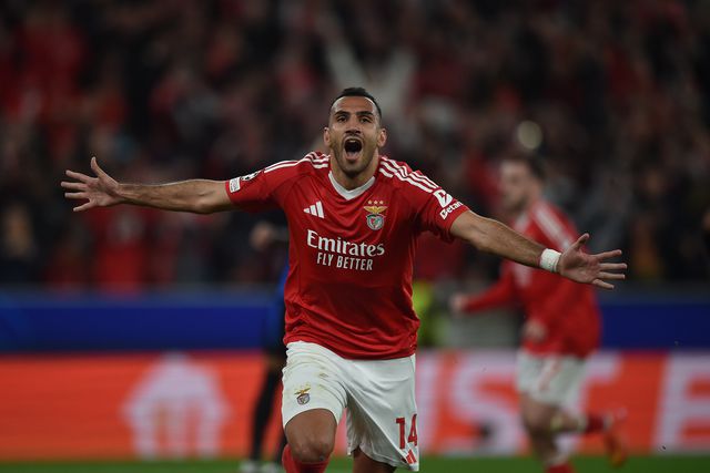 Pavlidis, jogador do Benfica (Foto: Miguel Nunes)