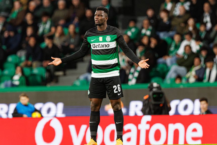 Ousmane Diomande, eleito defesa do mês de janeiro pela Liga Portugal