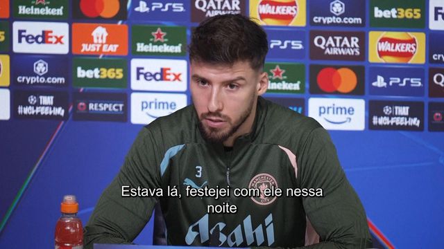 Rúben Dias muito honesto: «Não passei um segundo a pensar nisso»