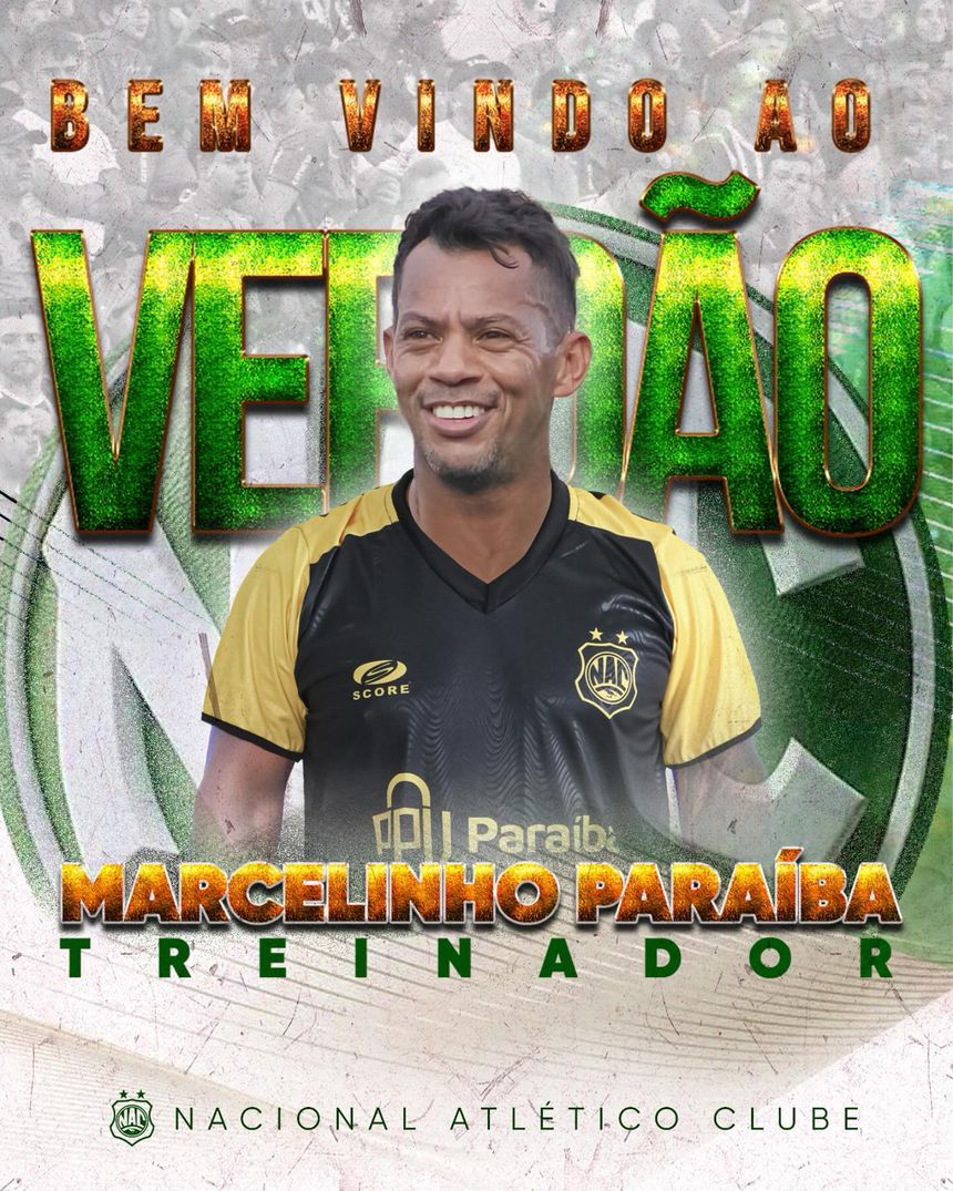 Marcelinho novo treinador do Nacional
