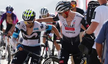 Ruben é um Guerreiro e Adam Yates foi dar-lhe os parabéns