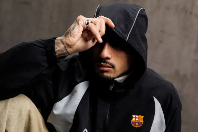 Raphinha com a linha de roupa Aftermatch - Foto: FC Barcelona