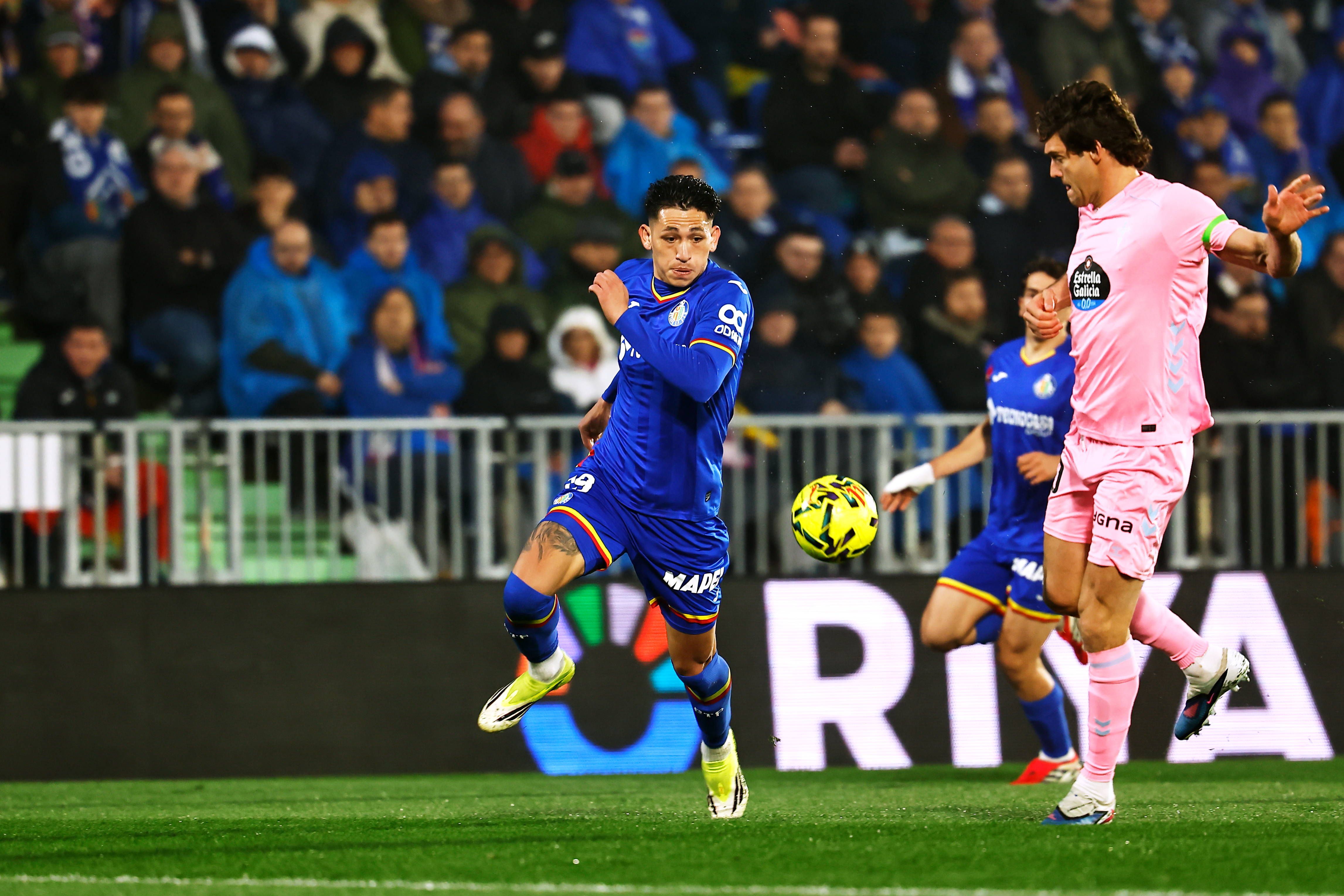 Avançado: Vázquez (Getafe), anotou um golo frente ao Alavés -Foto: IMAGO