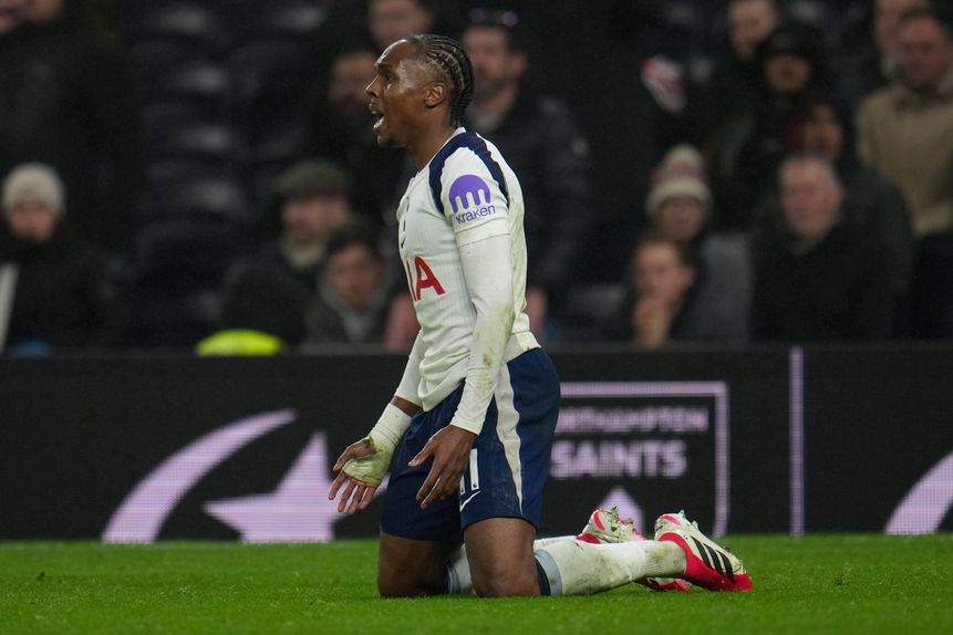 Desilusão do Tottenham - Foto: IMAGO