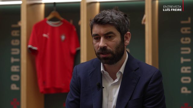 Luís Freire fala sobre o «talento do jogador português»