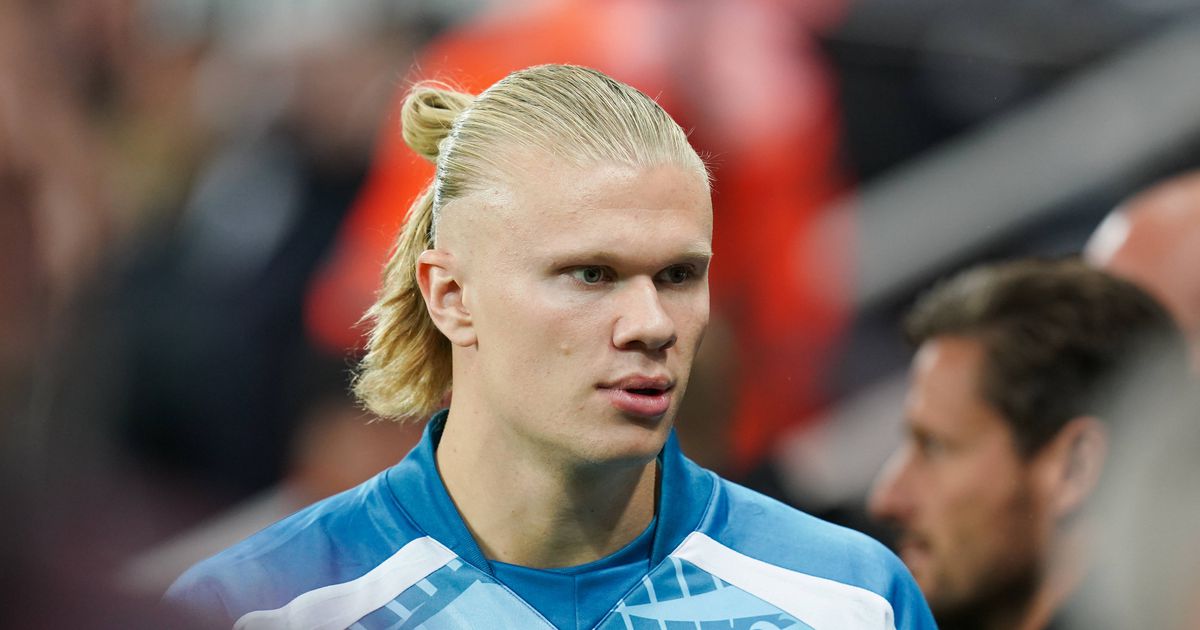 Manchester City utiliza cabelo de Haaland para provocar o United