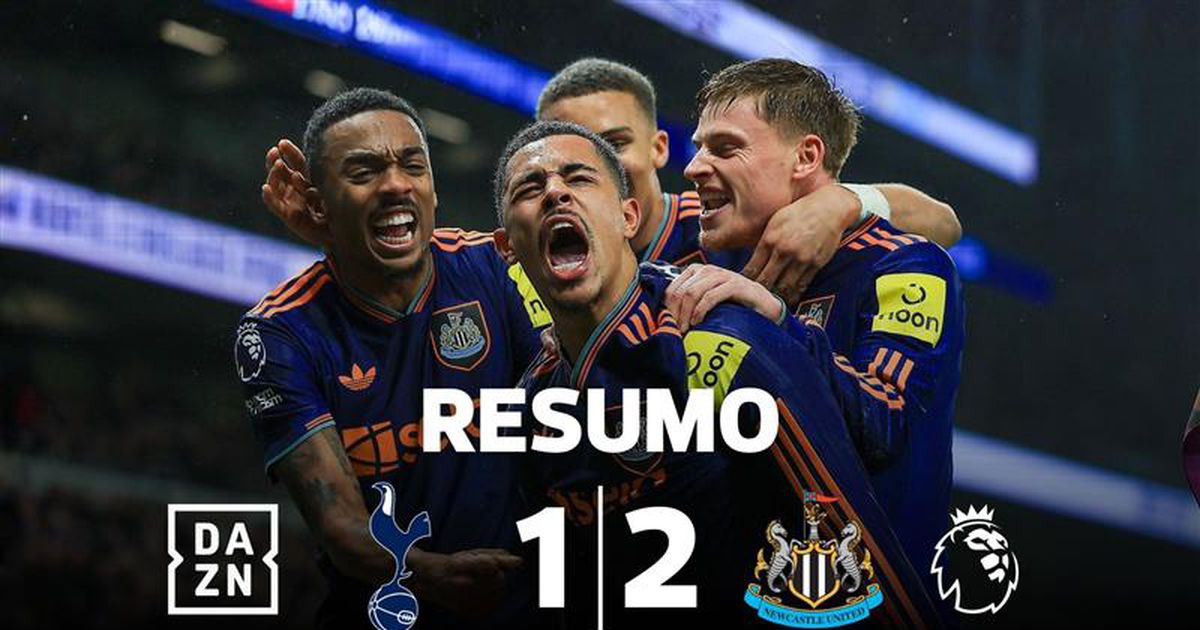 Thomas Frank em apuros: Newcastle aplica nova derrota ao Tottenham (resumo)