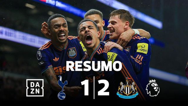 Thomas Frank em apuros: Newcastle aplica nova derrota ao Tottenham (resumo)