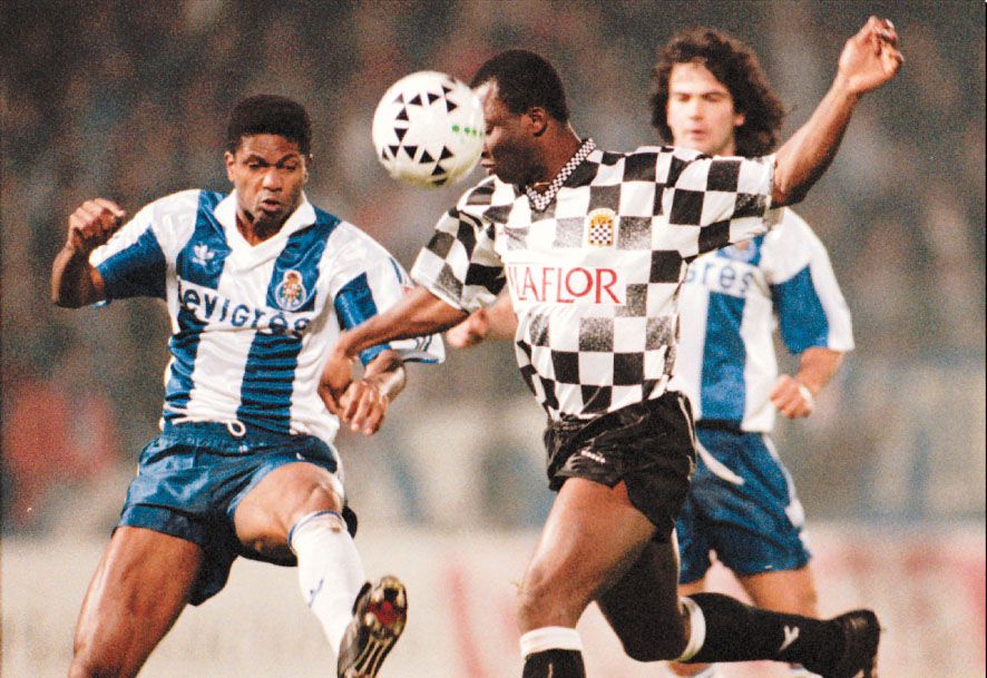 14.º: Ricky (Nigéria), 78 golos entre Benfica, Estrela da Amadora, Boavista e Belenenses - Foto: ASF/PAULO SANTOS