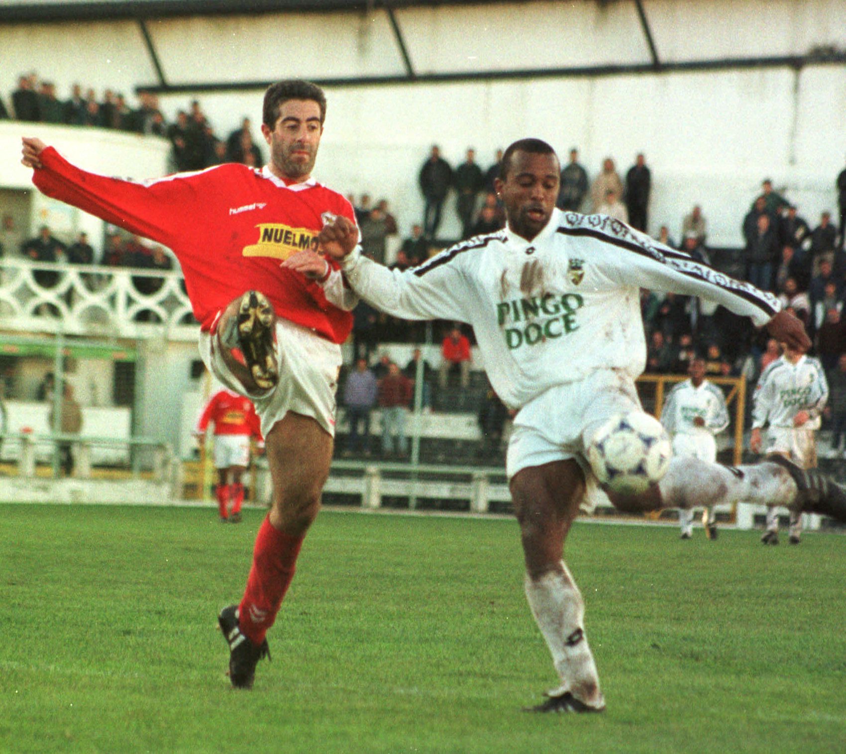 8.º: Hassan Nader (Marrocos), 94 golos entre Farense e Benfica - Foto: ASF/PRESS PHOTO AGENCY