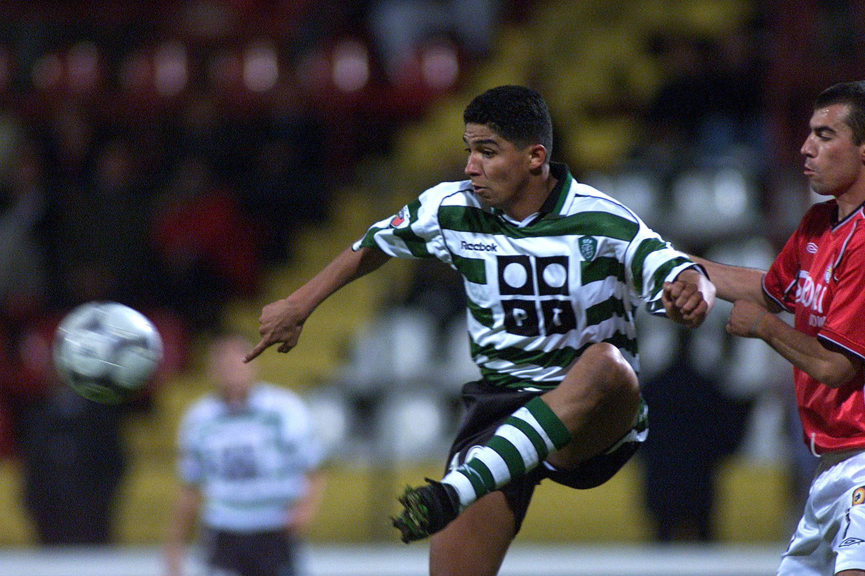 1.º: Mário Jardel (Brasil), 186 golos entre FC Porto e Sporting - Foto: ASF/PRESS PHOTO AGENCY