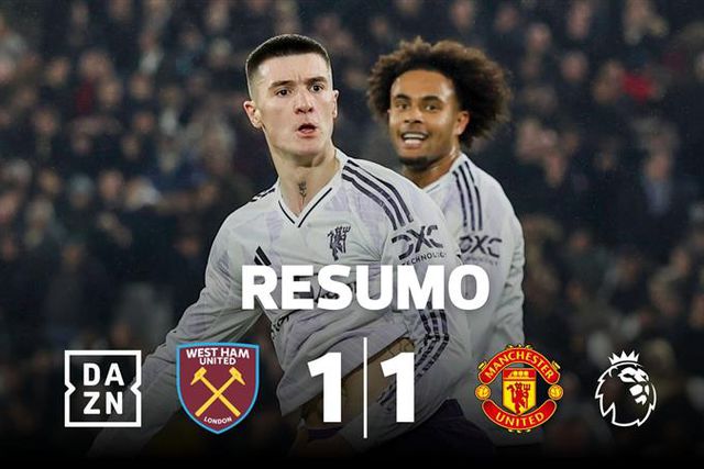 Golo fora de horas salva um ponto para o Man. United contra NES (resumo)