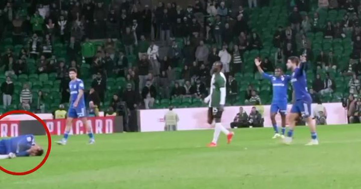 As imagens que acompanham a queixa do FC Porto