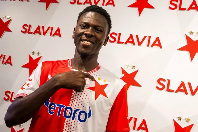 Mubarak Suleiman — Foto Slavia Praga