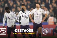 Casemiro marca, é o único que não festeja... e o VAR deu-lhe razão