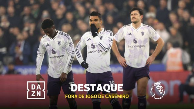 Casemiro marca, é o único que não festeja... e o VAR deu-lhe razão